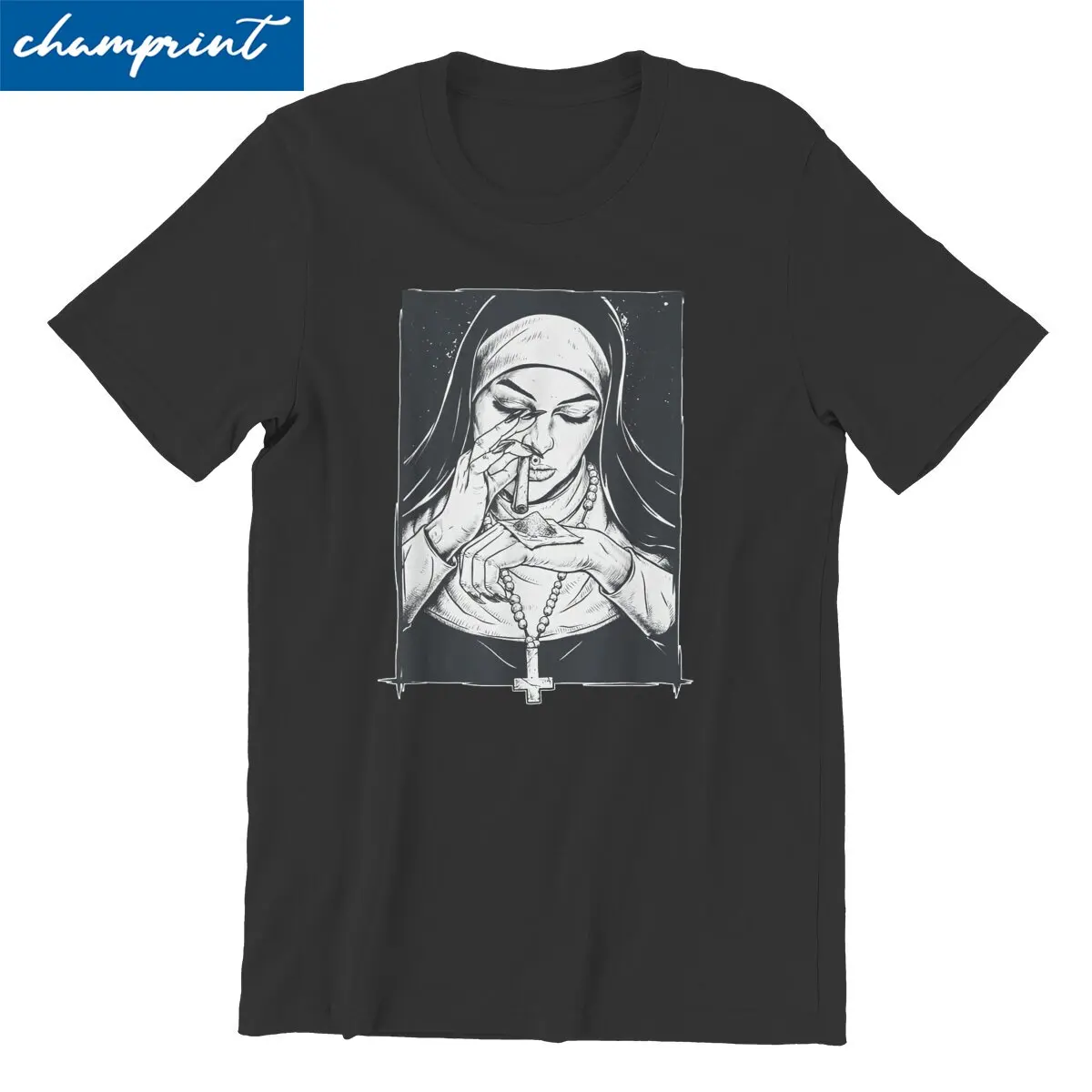 Men Funny Devil Unholy Nun T Shirt Free Harajuku T Shirts Cotton Clothes Novelty Short Sleeve Round Neck Tees Gift Idea T-Shirt
Men Funny Devil Unholy Nun T Shirt Free Harajuku T Shirts Cotton Clothes Novelty Short Sleeve Round Neck Tees Gift Idea T-Shirt