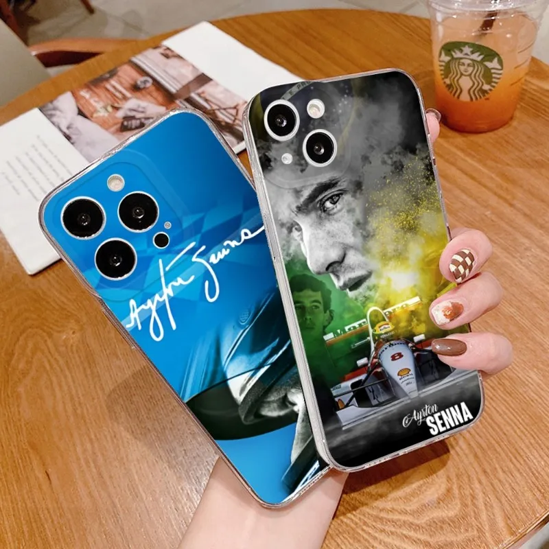 FOR IPhone 13 Pro Racing Ayrton Senna Phone Case FOR IPhone 14 13 12 11 Pro 14 Plus X 13 Pro MAX XR XS MINI Transparent Covers
FOR IPhone 13 Pro Racing Ayrton Senna Phone Case FOR IPhone 14 13 12 11 Pro 14 Plus X 13 Pro MAX XR XS MINI Transparent Covers