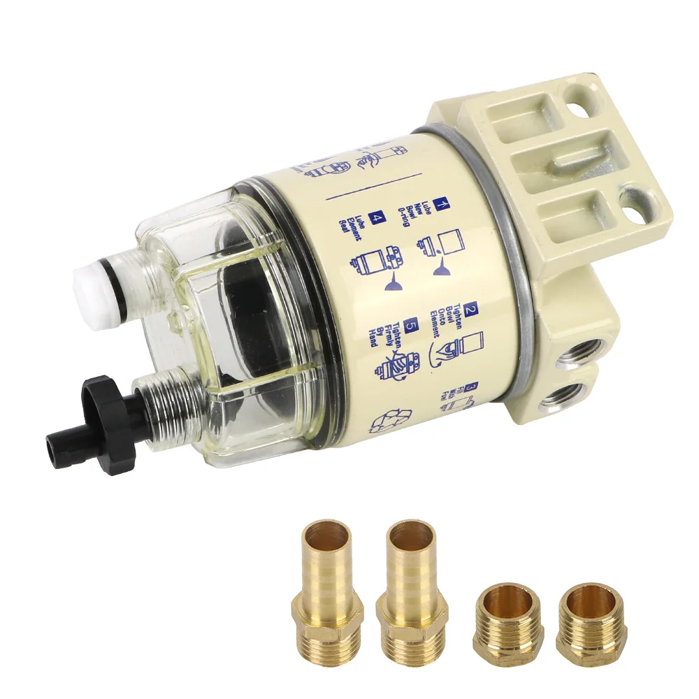 Fuel Filter SPIN-ON R12T Replaces S3240 120AT NPT ZG1/4-19 Marine Parts For Lawn Mower Diesel Engine Boats Water Separator
Fuel Filter SPIN-ON R12T Replaces S3240 120AT NPT ZG1/4-19 Marine Parts For Lawn Mower Diesel Engine Boats Water Separator