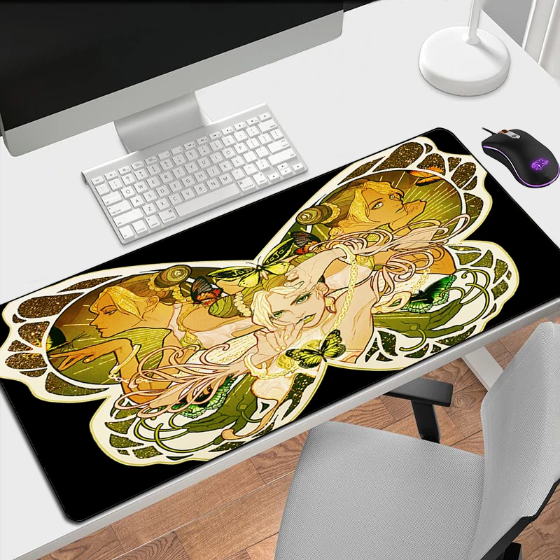 Jolyne Cujoh Desk Mat cool Mousepad Xxl Gaming Mouse Pad Gamer Keyboard jojo fashion Pc Accessories Large cartoon Anime Extended
Jolyne Cujoh Desk Mat cool Mousepad Xxl Gaming Mouse Pad Gamer Keyboard jojo fashion Pc Accessories Large cartoon Anime Extended