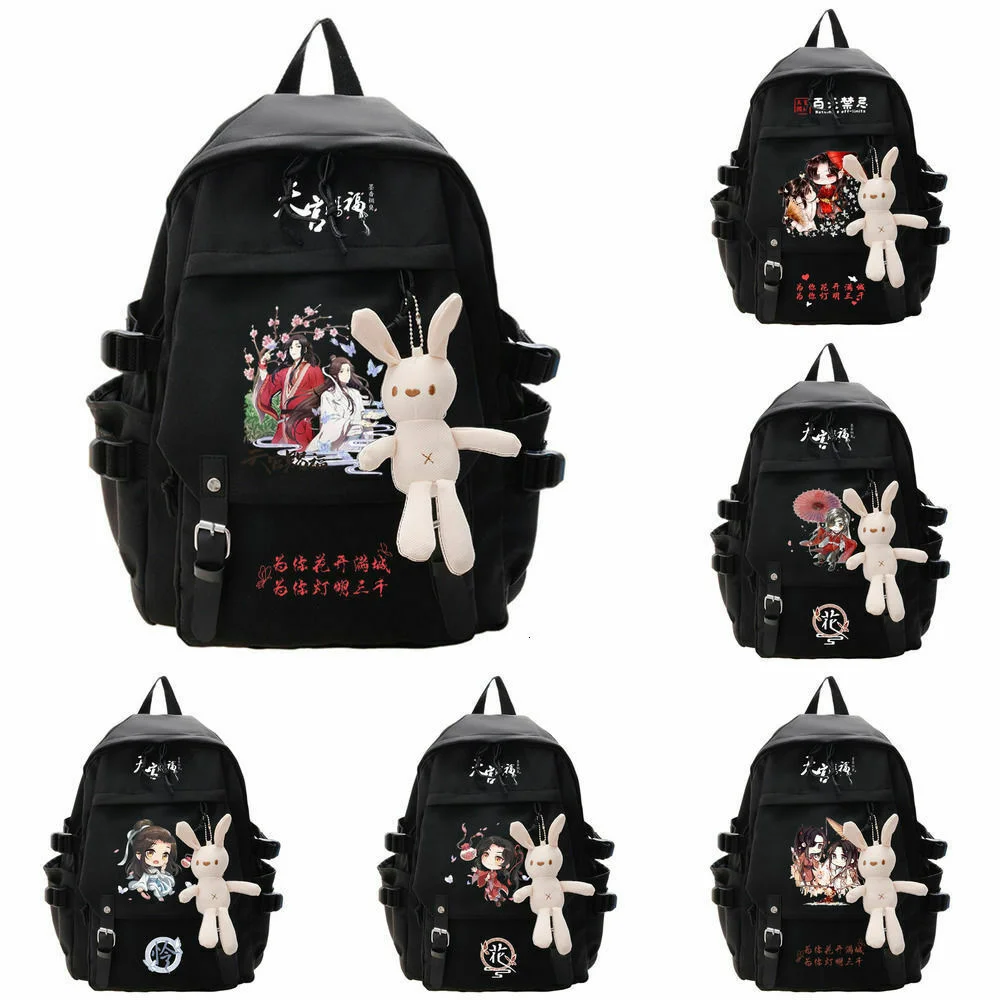 Anime Nylon School Backpack Heaven Official's Blessing Tian Guan Ci FU Backpacks Travel Shoulder Bags Bookbag
Anime Nylon School Backpack Heaven Official's Blessing Tian Guan Ci FU Backpacks Travel Shoulder Bags Bookbag