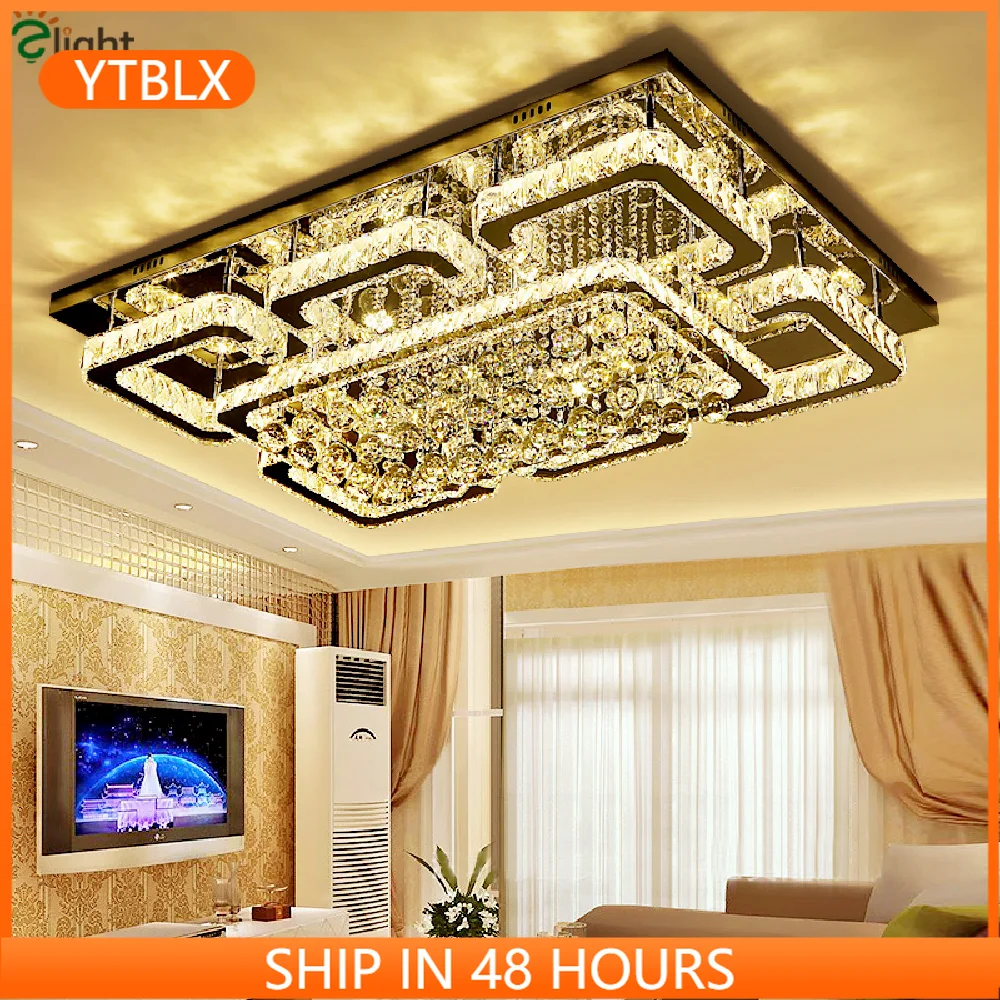 Modern Dimmable Lustre Chandelier Rectangle Luminaria Led Chandelier K9 Crystal Ceiling Chandelier Lighting Lamparas Fixtures
Modern Dimmable Lustre Chandelier Rectangle Luminaria Led Chandelier K9 Crystal Ceiling Chandelier Lighting Lamparas Fixtures