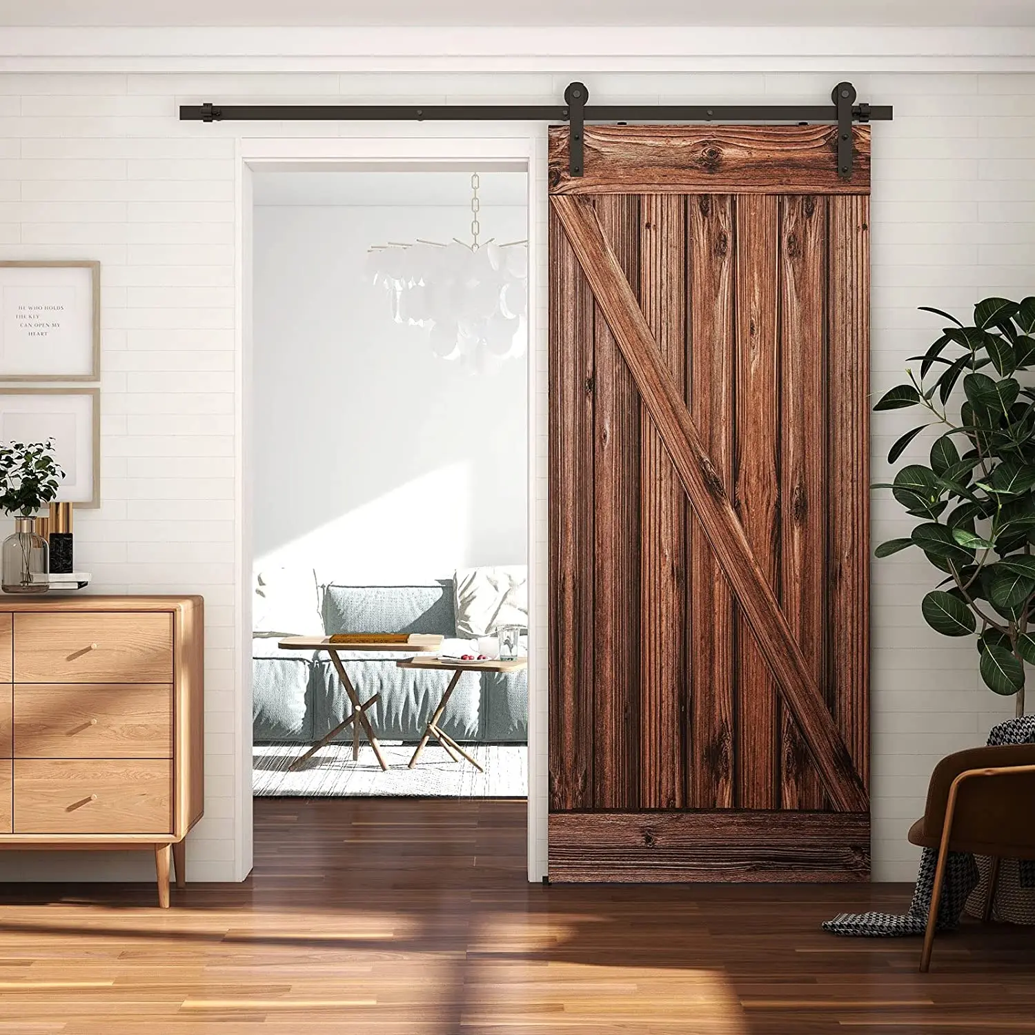 CCJH Barn Door Hardware Kit Carbon Steel for Interior Doors I Type Roller Hanger 4-20FT/121-609CM Not Easy to Rust Heavy Duty
CCJH Barn Door Hardware Kit Carbon Steel for Interior Doors I Type Roller Hanger 4-20FT/121-609CM Not Easy to Rust Heavy Duty