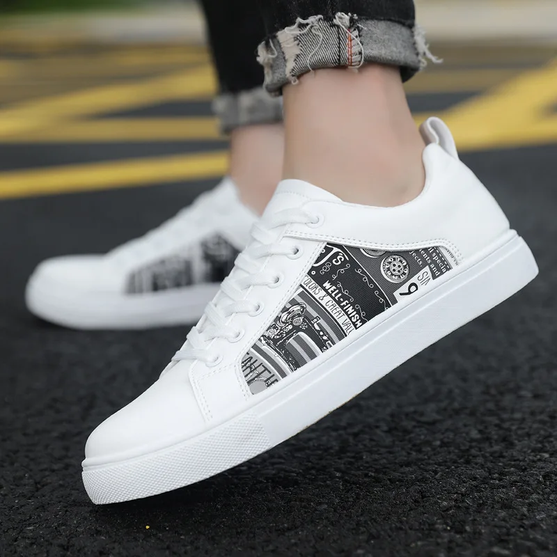 2022 New Spring and Autumn Men's Shoes Leather Student Trend Korean Version Sports Casual Breathable Sneakers
2022 New Spring and Autumn Men's Shoes Leather Student Trend Korean Version Sports Casual Breathable Sneakers