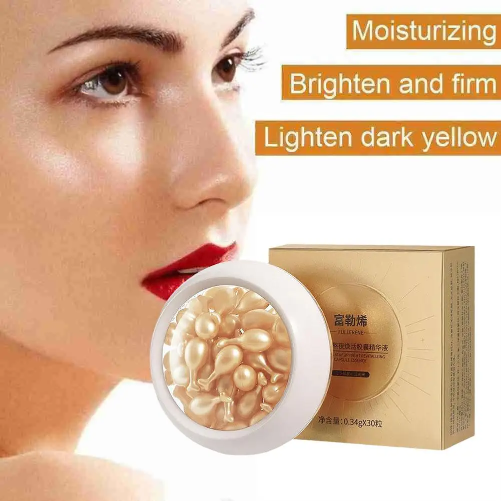 Placenta Capsules Face Serum Fullerene Anti-wrinkle Repair Hydrating Skin Firming Cosmetics Whitening Anti-aging Essence Es X4O8
Placenta Capsules Face Serum Fullerene Anti-wrinkle Repair Hydrating Skin Firming Cosmetics Whitening Anti-aging Essence Es X4O8