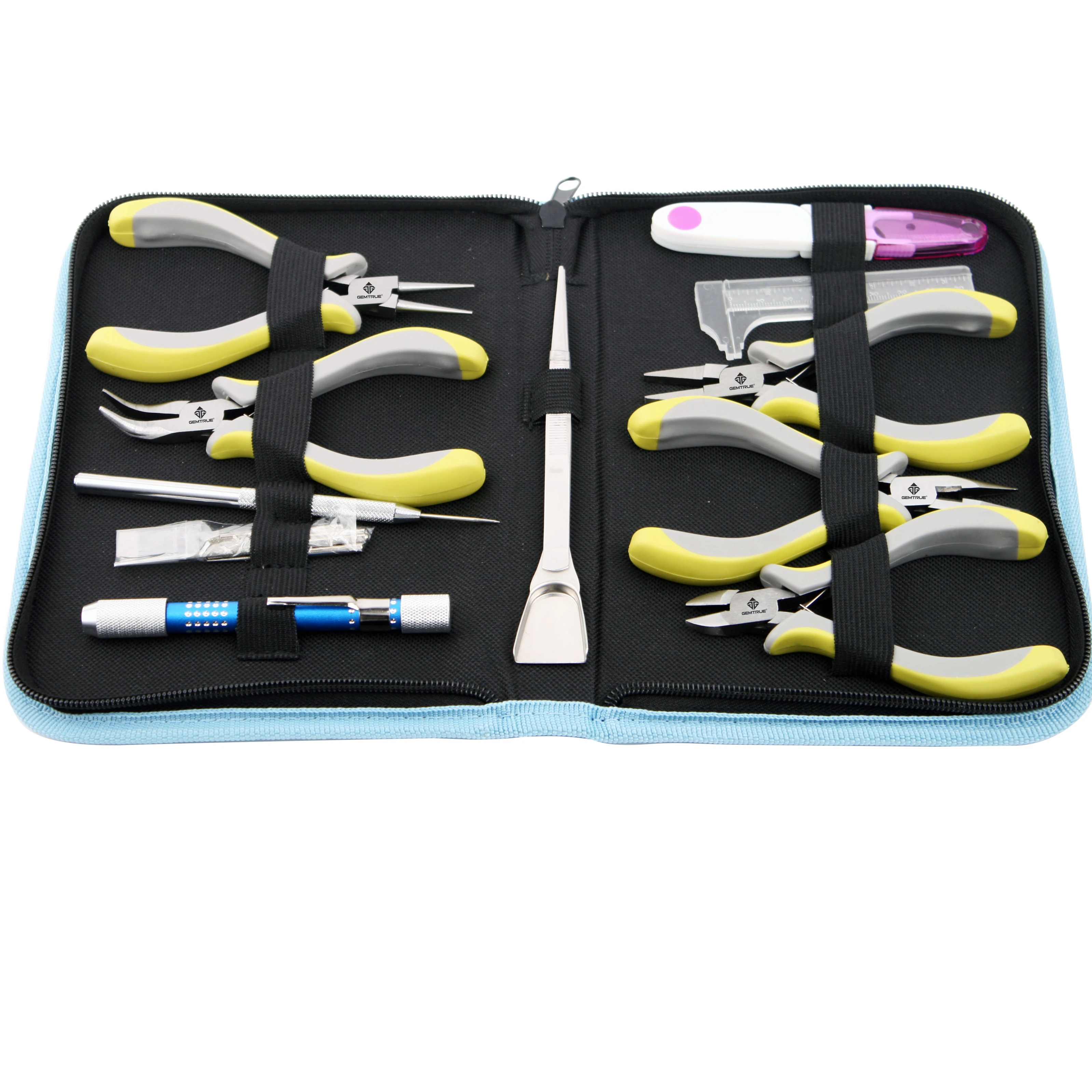 Beading Making Repair Tool Kit Round Nose Pliers Diamond Tweezers Scoop Jewelry Pliers Set
Beading Making Repair Tool Kit Round Nose Pliers Diamond Tweezers Scoop Jewelry Pliers Set