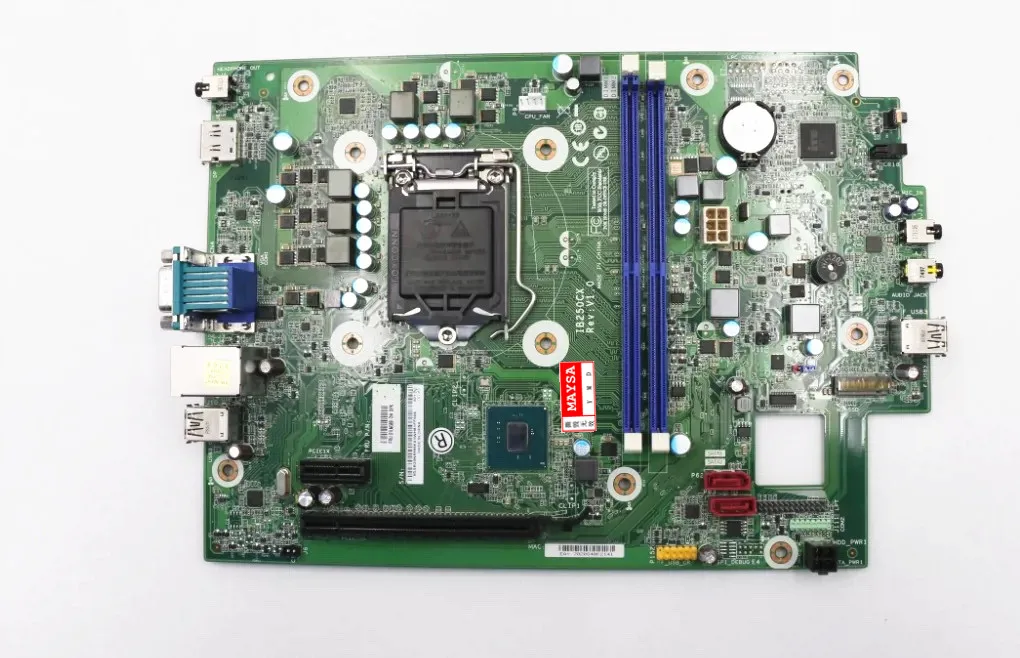 Материнская плата IB250CX для Lenovo ThinkCentre M710e B250 LGA 1151 DDR4 100% 
Материнская плата IB250CX для Lenovo ThinkCentre M710e B250 LGA 1151 DDR4 100%