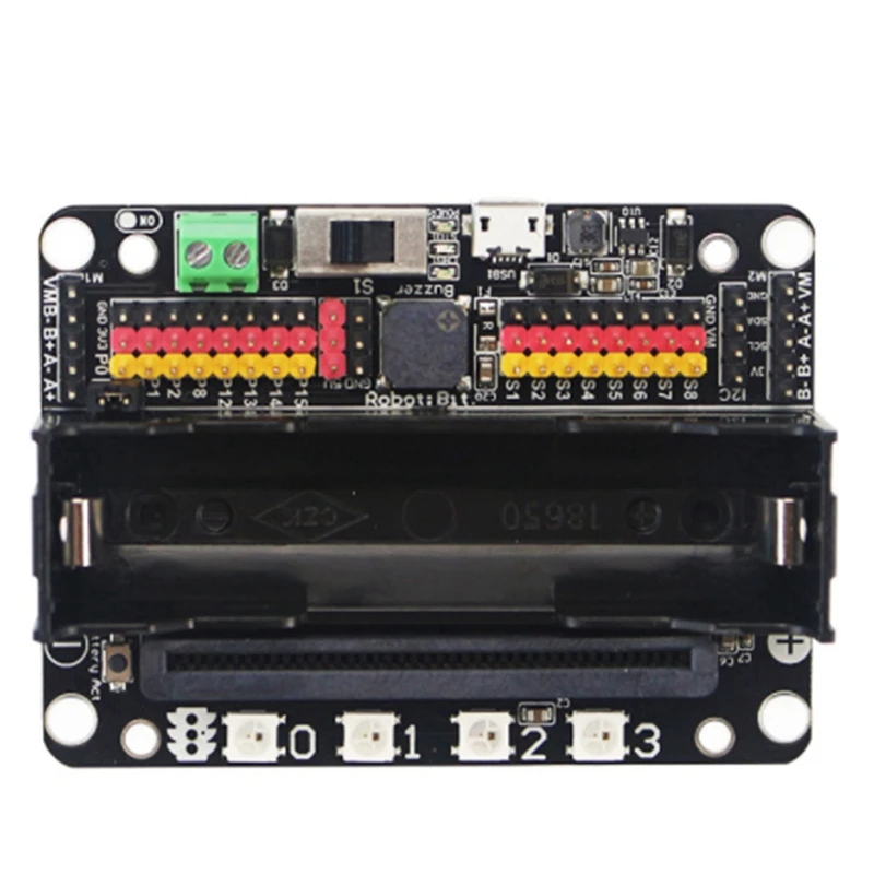 2X Плата расширения MICROBIT для Microbit, плата адаптера MICROBIT, умный автомобильный программируемый робот DIY расширения Python
2X Плата расширения MICROBIT для Microbit, плата адаптера MICROBIT, умный автомобильный программируемый робот DIY расширения Python