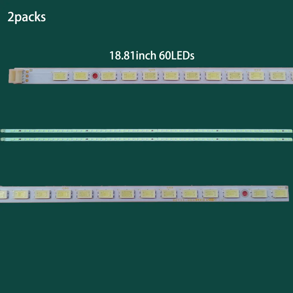 2 шт./лот для ЖК-подсветки 74.42TB3.001-1-SH1 1 шт. = 60 светодиодов 478 мм 100% Новинка
2 шт./лот для ЖК-подсветки 74.42TB3.001-1-SH1 1 шт. = 60 светодиодов 478 мм 100% Новинка