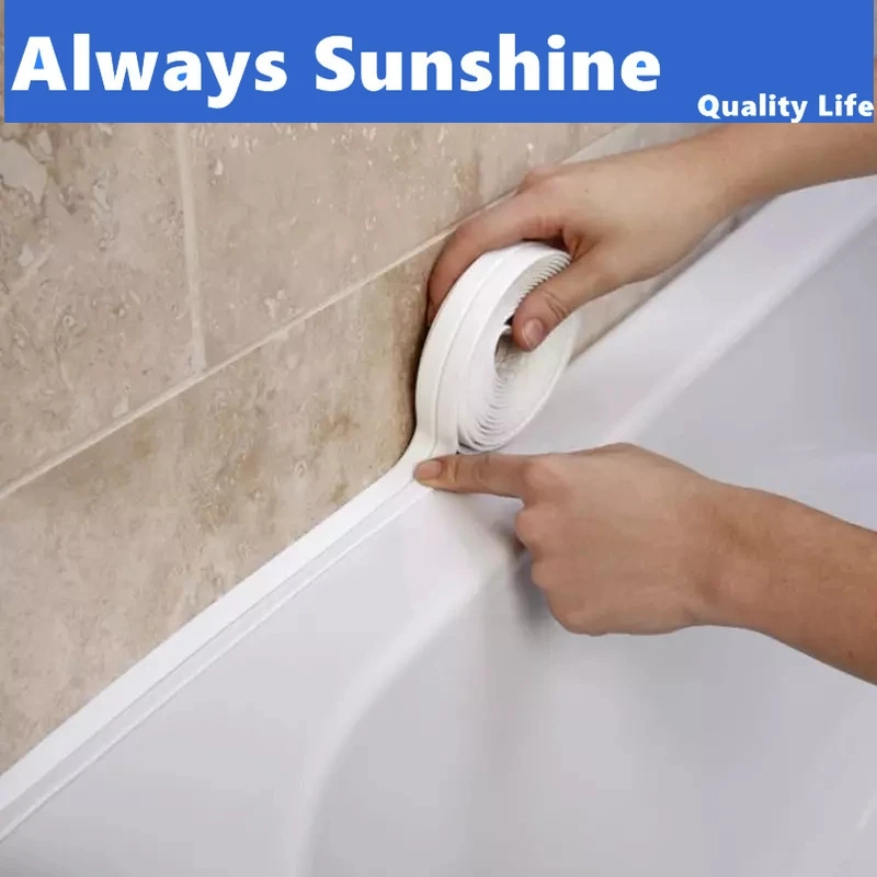 Magic Tub and Wall Peel and Caulk Strip - Create a Tight Seal Between the Bathtub and Wall to Keep Moisture Out
Magic Tub and Wall Peel and Caulk Strip - Create a Tight Seal Between the Bathtub and Wall to Keep Moisture Out