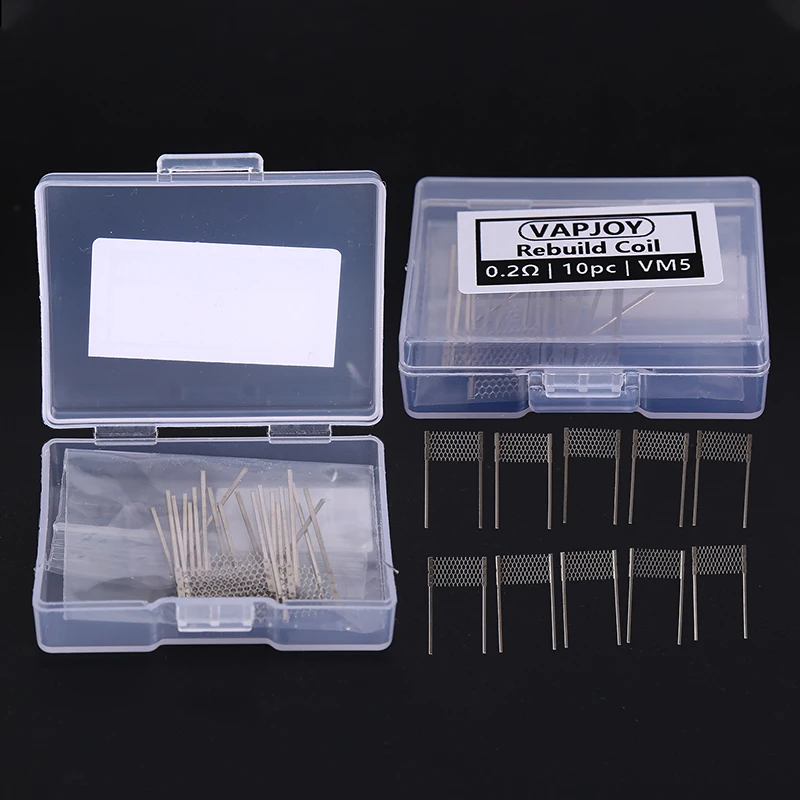 10pcs Rebuild Mesh Coil for 0.2ohm 0.15ohm Ni80 Meshed Wire Resistance Accessory High Quality
10pcs Rebuild Mesh Coil for 0.2ohm 0.15ohm Ni80 Meshed Wire Resistance Accessory High Quality