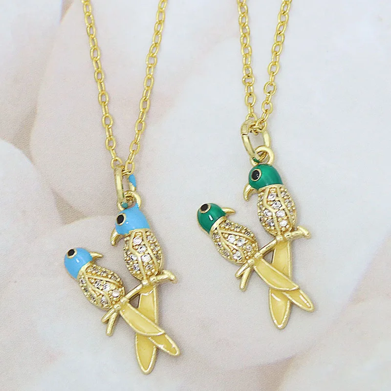 Classic Two Bird Pendant Thin Link Chain Necklace for Women Lovers Couple Romatic Statement Jewelry Retro parejas regalos
Classic Two Bird Pendant Thin Link Chain Necklace for Women Lovers Couple Romatic Statement Jewelry Retro parejas regalos
