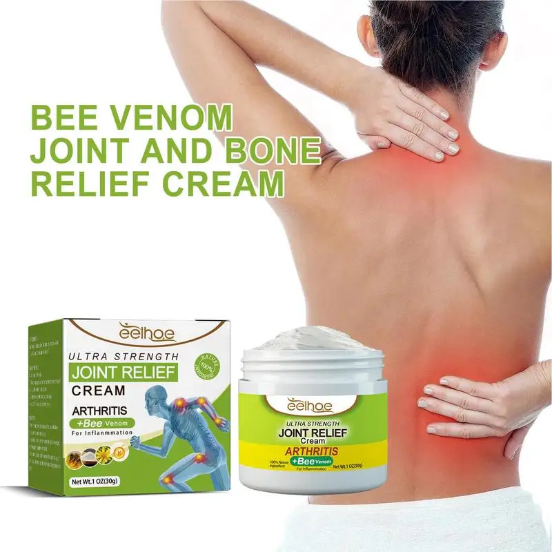 Joint Bone Cream Bee Venoms Joint And Bone Therapys Cream Joint Relief Cream For Joint And Muscle Recovery Relieve Soreness
Joint Bone Cream Bee Venoms Joint And Bone Therapys Cream Joint Relief Cream For Joint And Muscle Recovery Relieve Soreness