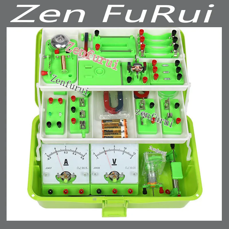 Electromagnetism Experiment Box Experimental Apparatus Boxes of Electrical Teaching Demonstration Tools
Electromagnetism Experiment Box Experimental Apparatus Boxes of Electrical Teaching Demonstration Tools