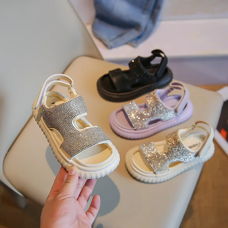 3-12Y Princess Girls Summer Sandals Shinny Kids Girls Shoes with Rhinnestone Non-slip Toddler Outdoor Shoes Platform Sandals
3-12Y Princess Girls Summer Sandals Shinny Kids Girls Shoes with Rhinnestone Non-slip Toddler Outdoor Shoes Platform Sandals