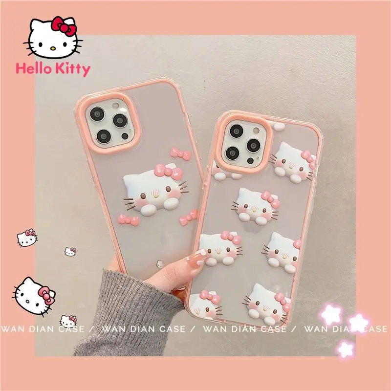 Hello Kitty Phone Case for iPhone 7/8P/X/XR/XS/XSMAX/11/12Pro Phone Cute Cartoon Transparent Frosted Case Cover
Hello Kitty Phone Case for iPhone 7/8P/X/XR/XS/XSMAX/11/12Pro Phone Cute Cartoon Transparent Frosted Case Cover