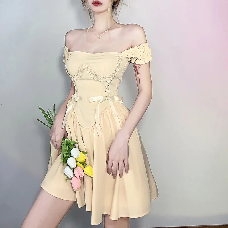 Fashion 2022Summer New Women's Dress Solid Color Slim Fit High Waist Mini One Line Collar Backless Club Party Street Vestidos
Fashion 2022Summer New Women's Dress Solid Color Slim Fit High Waist Mini One Line Collar Backless Club Party Street Vestidos