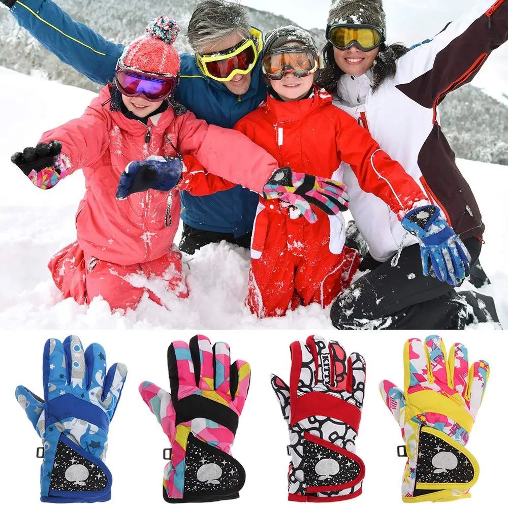 Windproof Waterproof Children Kids Thicken Warm Snow Snowboard Children Ski Gloves Long-sleeved Mitten Outdoor Riding
Windproof Waterproof Children Kids Thicken Warm Snow Snowboard Children Ski Gloves Long-sleeved Mitten Outdoor Riding