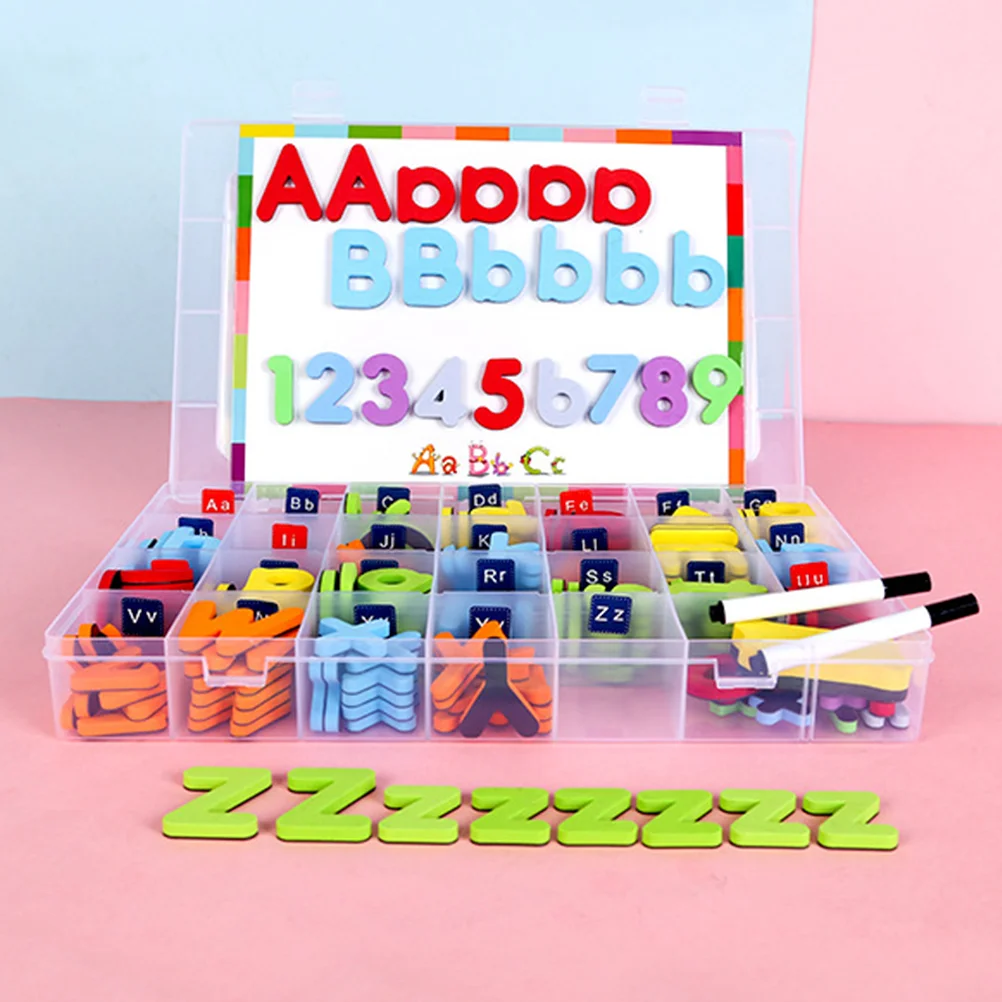 English Letter Stickers Magnets Toddlers 1-3 Educational Baby Toys Magnetic Numbers Abc Fridge
English Letter Stickers Magnets Toddlers 1-3 Educational Baby Toys Magnetic Numbers Abc Fridge