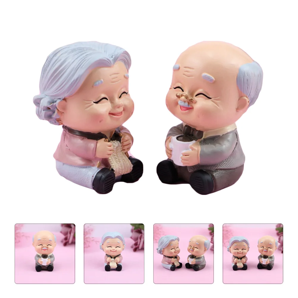 2 Pcs Birthday Cake Old Man Granny Ornaments Elderly Bride Gift Baking Supplies Resin Toppers
2 Pcs Birthday Cake Old Man Granny Ornaments Elderly Bride Gift Baking Supplies Resin Toppers