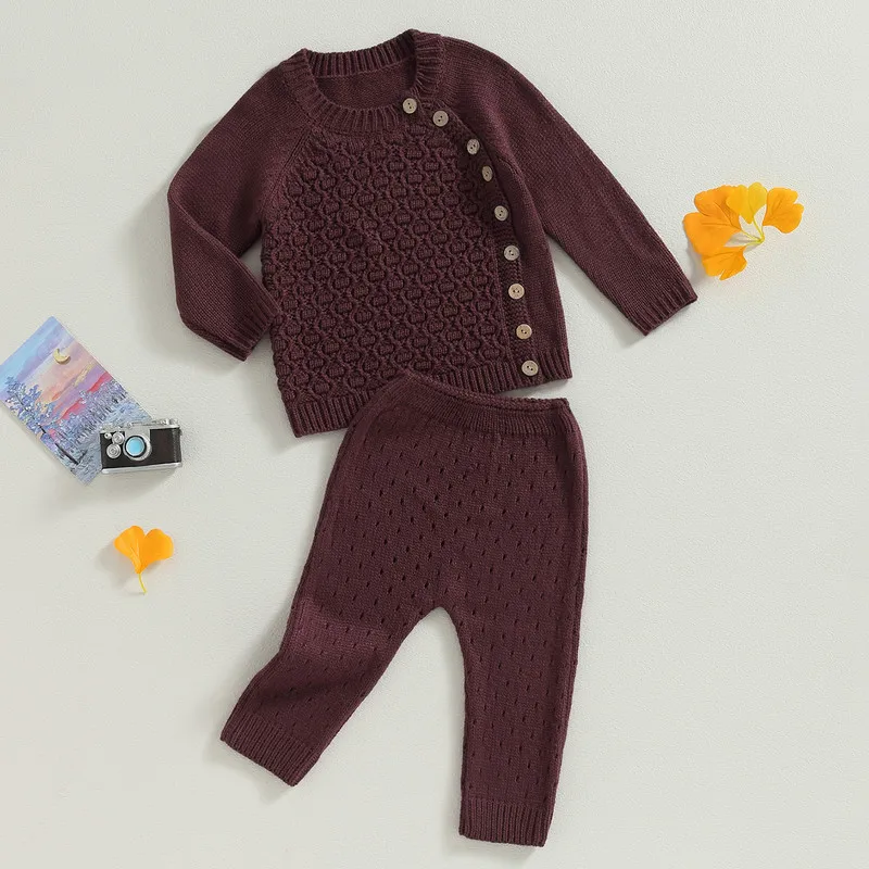 Трикотажные штаны для новорожденных девочек и мальчиков, осенне-зимняя одежда, наряды, однотонные топы и брюки в рубчик с длинным рукавом и боковыми пуговицами
Трикотажные штаны для новорожденных девочек и мальчиков, осенне-зимняя одежда, наряды, однотонные топы и брюки в рубчик с длинным рукавом и боковыми пуговицами