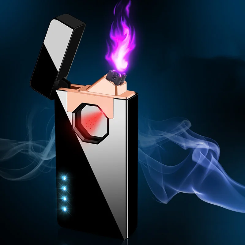 New Metal Windproof Arc USB Lighter Plasma Survival Lighter Men's Small Tools Outdoor Portable High-Power Lighter
New Metal Windproof Arc USB Lighter Plasma Survival Lighter Men's Small Tools Outdoor Portable High-Power Lighter