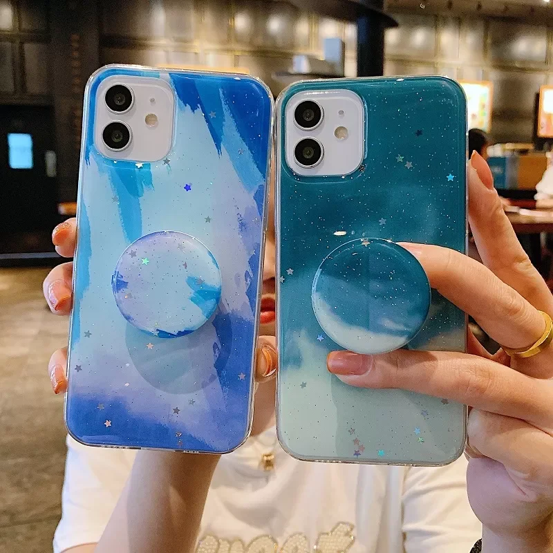 Phone Case For Realme C15 7i C17 5 C2 C11 Glitter Star Gradient Protect Epoxy Stand Cover Coque
Phone Case For Realme C15 7i C17 5 C2 C11 Glitter Star Gradient Protect Epoxy Stand Cover Coque