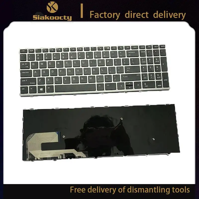 Siakoocty new US Laptop keyboard For HP EliteBook 850 G5 silver frame without backlit
Siakoocty new US Laptop keyboard For HP EliteBook 850 G5 silver frame without backlit