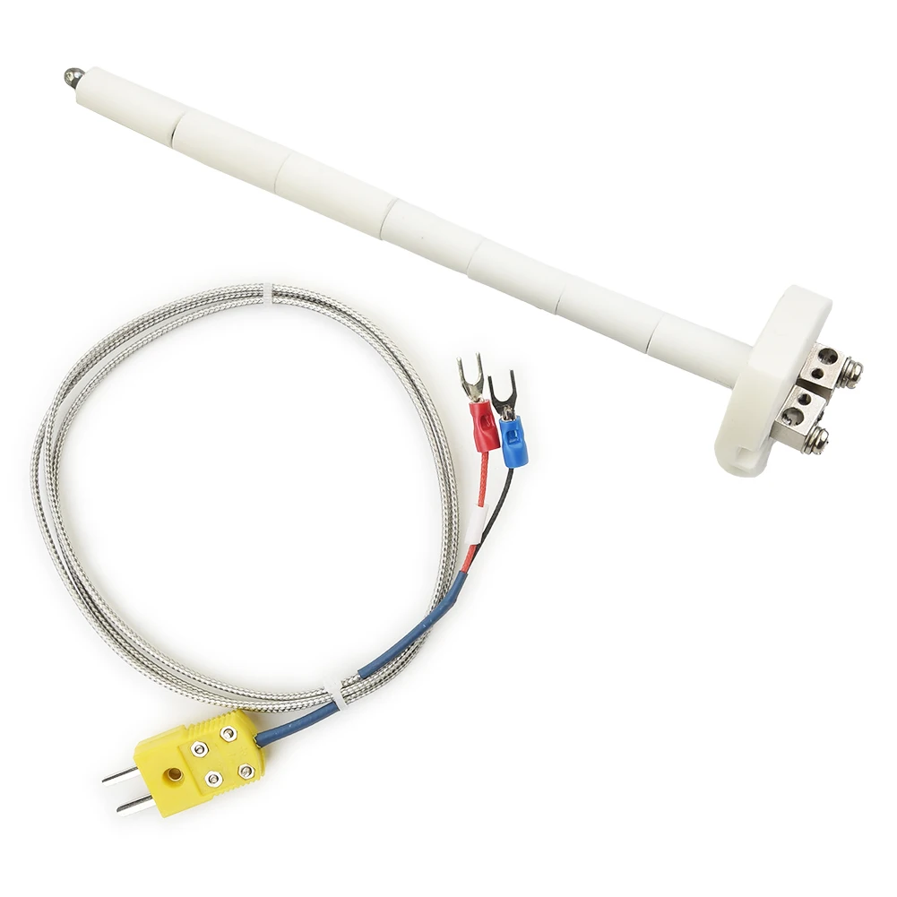K-Type Thermocouple Block Ceramic Kiln Probe 2372/1300 Degree F/C 11G High Tool K-type Thermocouple Wire Wire Extension
K-Type Thermocouple Block Ceramic Kiln Probe 2372/1300 Degree F/C 11G High Tool K-type Thermocouple Wire Wire Extension