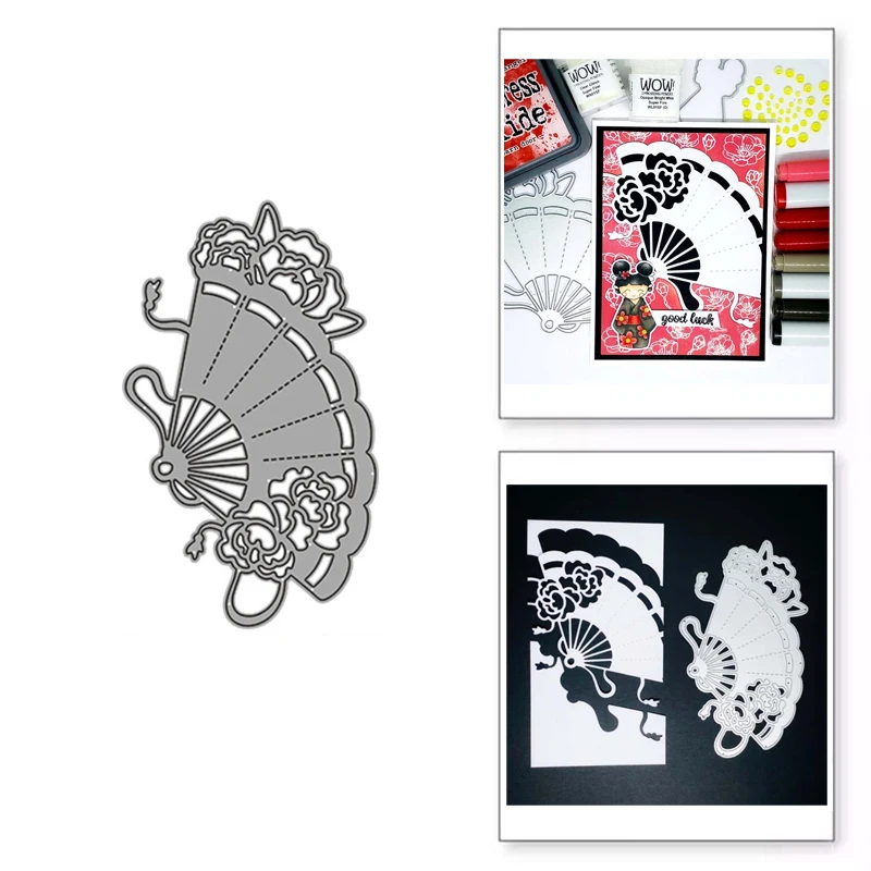 Chinese Style Fan New 2022 Metal Cutting Dies for Scrapbooking Mold Cut Stencil Handmade Tools DIY Card Make Mould Model Craft
Chinese Style Fan New 2022 Metal Cutting Dies for Scrapbooking Mold Cut Stencil Handmade Tools DIY Card Make Mould Model Craft