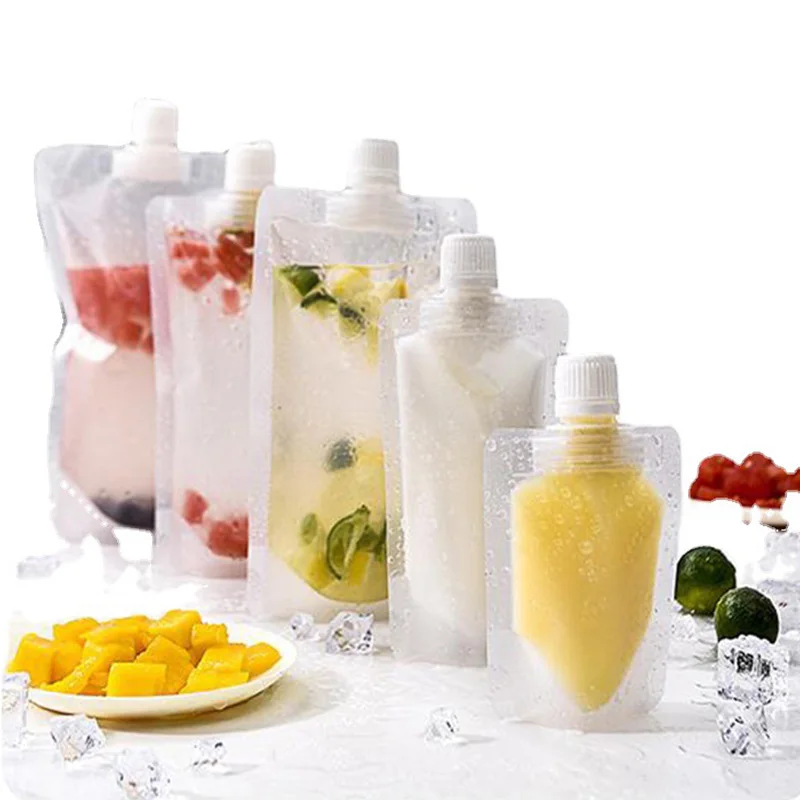 10Pcs Kitchen Storage Bag Grain Moisture-proof Sealed Bags Transparent Portable Food-grade Storage Bag Drinking Pouches
10Pcs Kitchen Storage Bag Grain Moisture-proof Sealed Bags Transparent Portable Food-grade Storage Bag Drinking Pouches