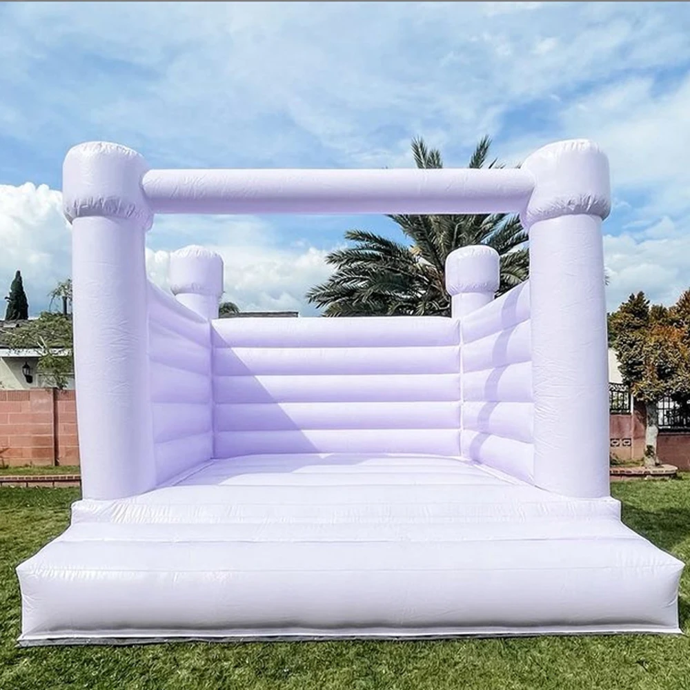 Macaron Light purple Bounce House For Wedding Inflatable White Bouncy House jumper Bounce Castle Bouncer Combo For Kids Adults
Macaron Light purple Bounce House For Wedding Inflatable White Bouncy House jumper Bounce Castle Bouncer Combo For Kids Adults