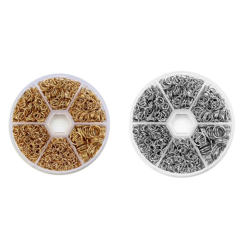 For Jewelry Making Split Rings Connector Bulk Plated Rings For Earrings DIY Crafts And Keychains
For Jewelry Making Split Rings Connector Bulk Plated Rings For Earrings DIY Crafts And Keychains