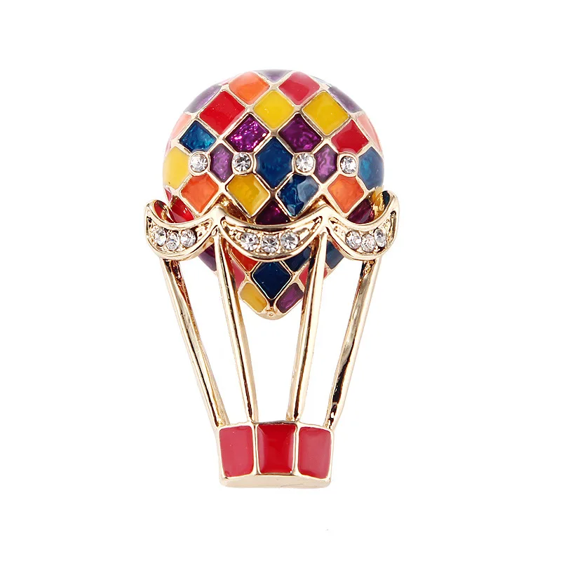 TULX Enamel Hot Air Balloon Brooch Pin Women Rhinestone Fashion Sweater Badges Lapel Pins Jewelry High Quality
TULX Enamel Hot Air Balloon Brooch Pin Women Rhinestone Fashion Sweater Badges Lapel Pins Jewelry High Quality