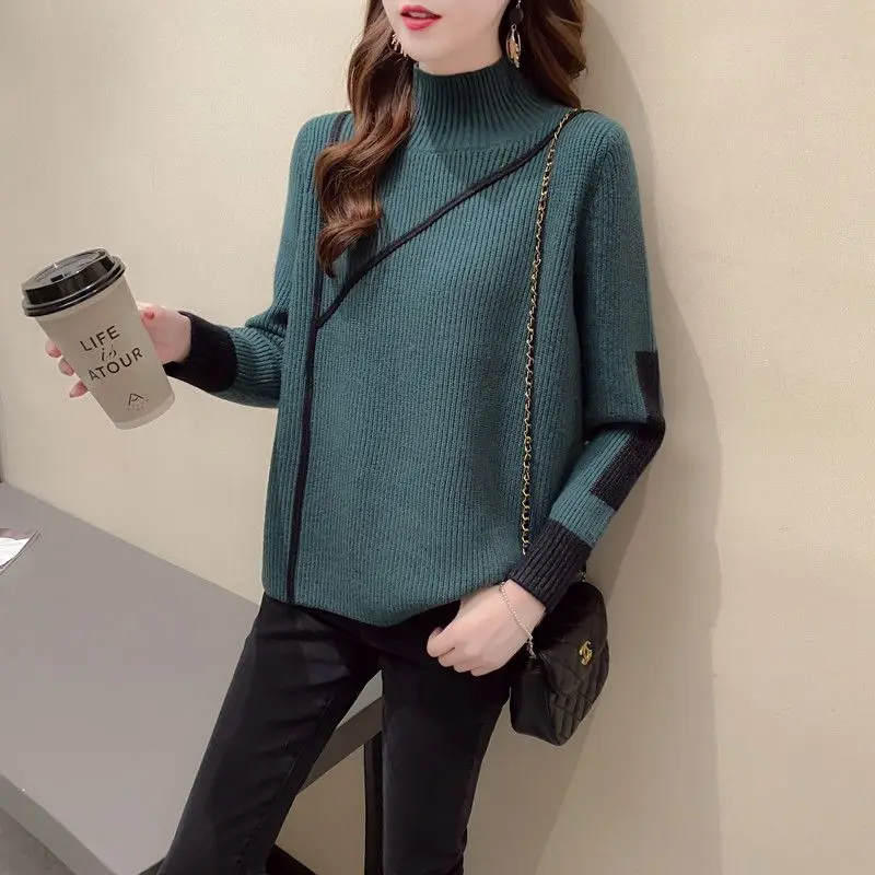 Gigh Neck Jerseys Turtleneck Women's Sweater Graphic Black Pullover Striped Knit Tops for Woman Harajuku Fashion 90s Vintage Y2k
Gigh Neck Jerseys Turtleneck Women's Sweater Graphic Black Pullover Striped Knit Tops for Woman Harajuku Fashion 90s Vintage Y2k
