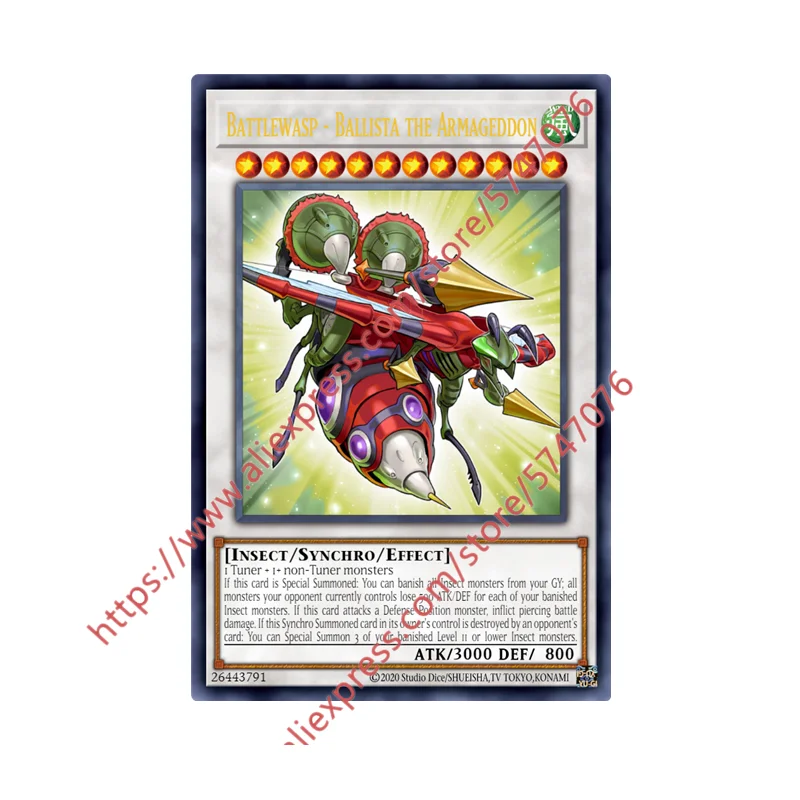 Yu Gi Oh Battlewasp - Ballista the Armageddon Japanese English DIY Toys Hobbies Hobby Collectibles Game Collection Anime Cards
Yu Gi Oh Battlewasp - Ballista the Armageddon Japanese English DIY Toys Hobbies Hobby Collectibles Game Collection Anime Cards