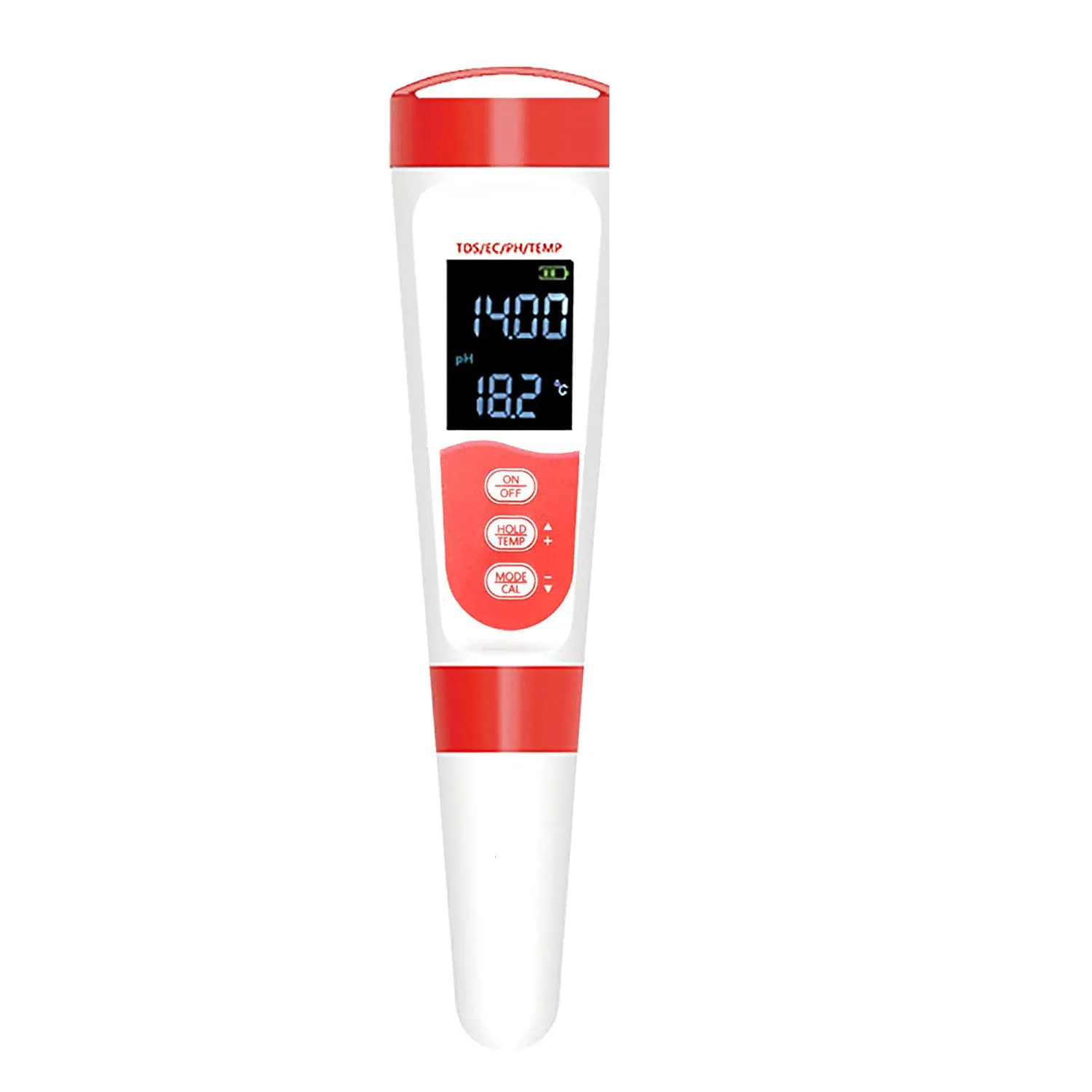 

Water Tester Digital PH Meter with ATC 4 in 1 PH/EC/TDS/Thermometer 0.01 Resolution High Precision Pen Tester