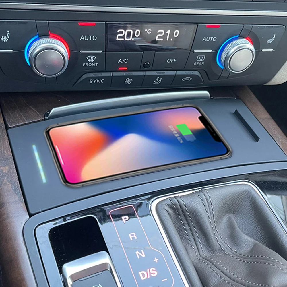 Беспроводное зарядное устройство QI для Audi A6 C7 A7 RS6 2012 2013 2014 2015 2016 2017 2018
Беспроводное зарядное устройство QI для Audi A6 C7 A7 RS6 2012 2013 2014 2015 2016 2017 2018