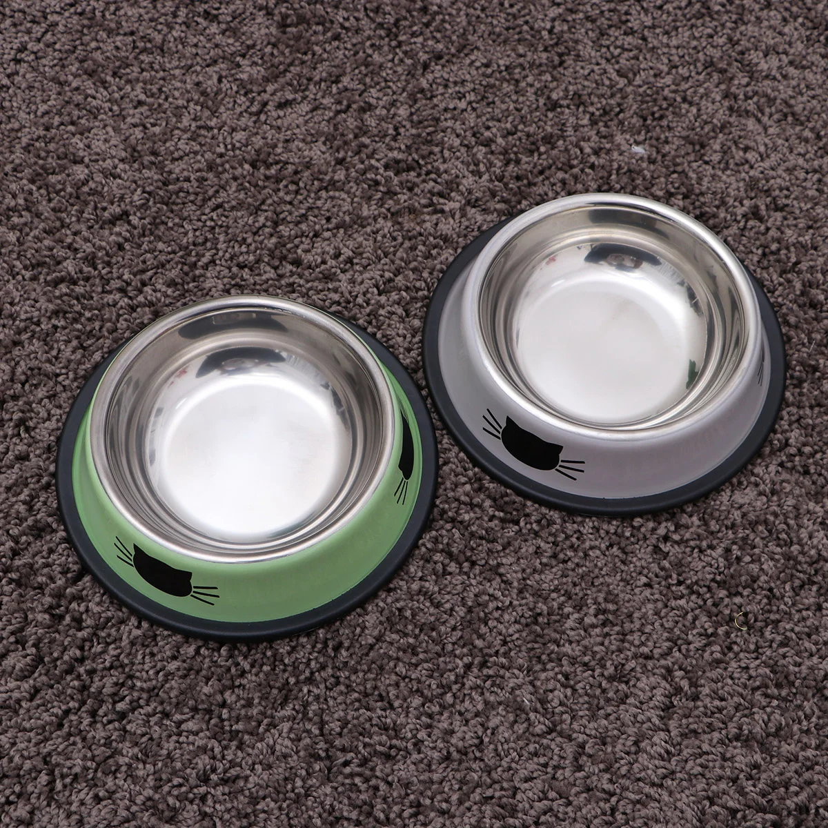 2 Pc Cat Food Bowl Pet Supplies Non Skid Dog Bowls Non-slip Accessories Stainless
2 Pc Cat Food Bowl Pet Supplies Non Skid Dog Bowls Non-slip Accessories Stainless