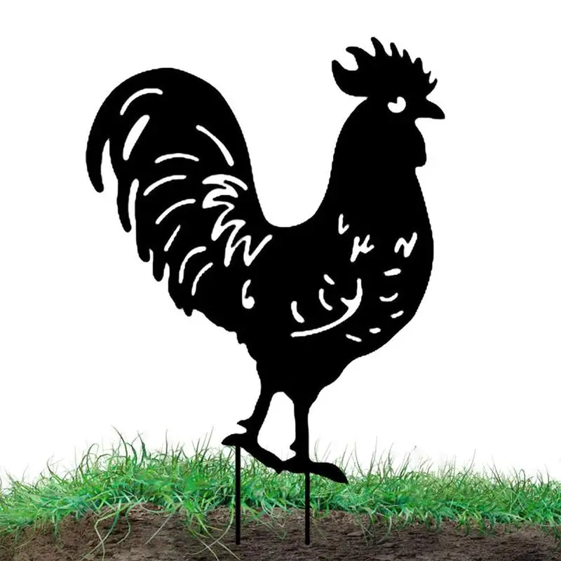 Rooster Yard Decor Garden Chicken Decorations Outdoor Garden Statues Chicken Silhouette Sculpture For Backyard Patio
Rooster Yard Decor Garden Chicken Decorations Outdoor Garden Statues Chicken Silhouette Sculpture For Backyard Patio