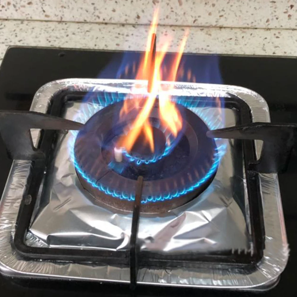 10Pcs Gas Stove Mat Oil-proof Mat Aluminum Foil Heat-Resistant Cleaning Pad Easy to Fit Thick Stove Mat Convenient FPing
10Pcs Gas Stove Mat Oil-proof Mat Aluminum Foil Heat-Resistant Cleaning Pad Easy to Fit Thick Stove Mat Convenient FPing