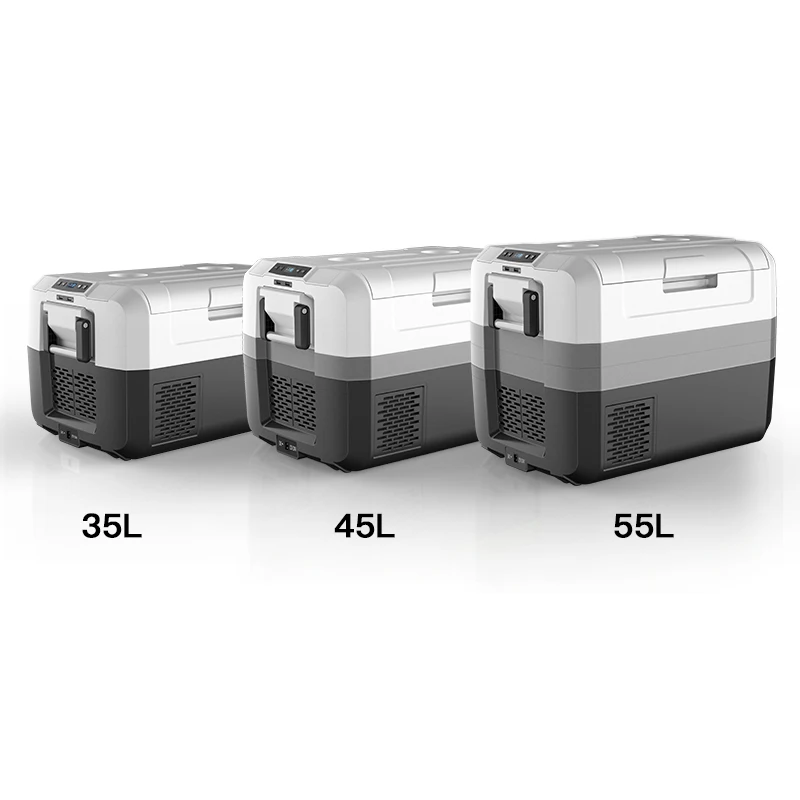 Portable Freezer Fridge DC 12V/24 Cooler, AC 110-240V Car Fridge Compact Refrigerator 35L 45L 55L 65L for Outdoors
Portable Freezer Fridge DC 12V/24 Cooler, AC 110-240V Car Fridge Compact Refrigerator 35L 45L 55L 65L for Outdoors