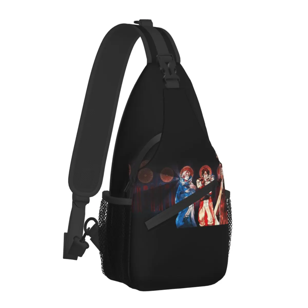 Castlevania Alucard Dracula Castle Season Shoulder Bags Leisure Chest Bag Phone Travel Sling Bag Outdoor Print Small Bags 
Castlevania Alucard Dracula Castle Season Shoulder Bags Leisure Chest Bag Phone Travel Sling Bag Outdoor Print Small Bags