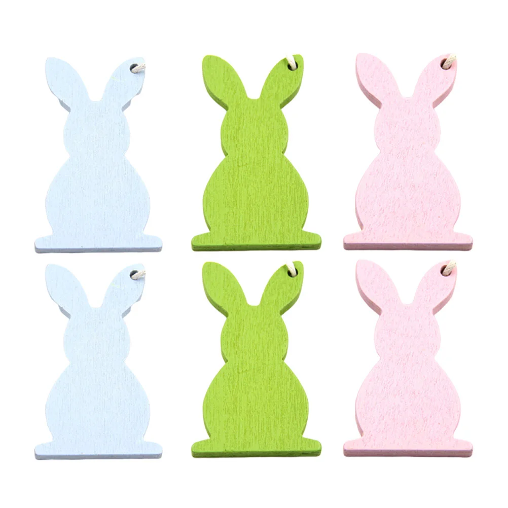 18pcs Hanging Decorations Bunny Decorations Tree Ornament Wooden Decorations Wood Pieces Bunny Ornament
18pcs Hanging Decorations Bunny Decorations Tree Ornament Wooden Decorations Wood Pieces Bunny Ornament