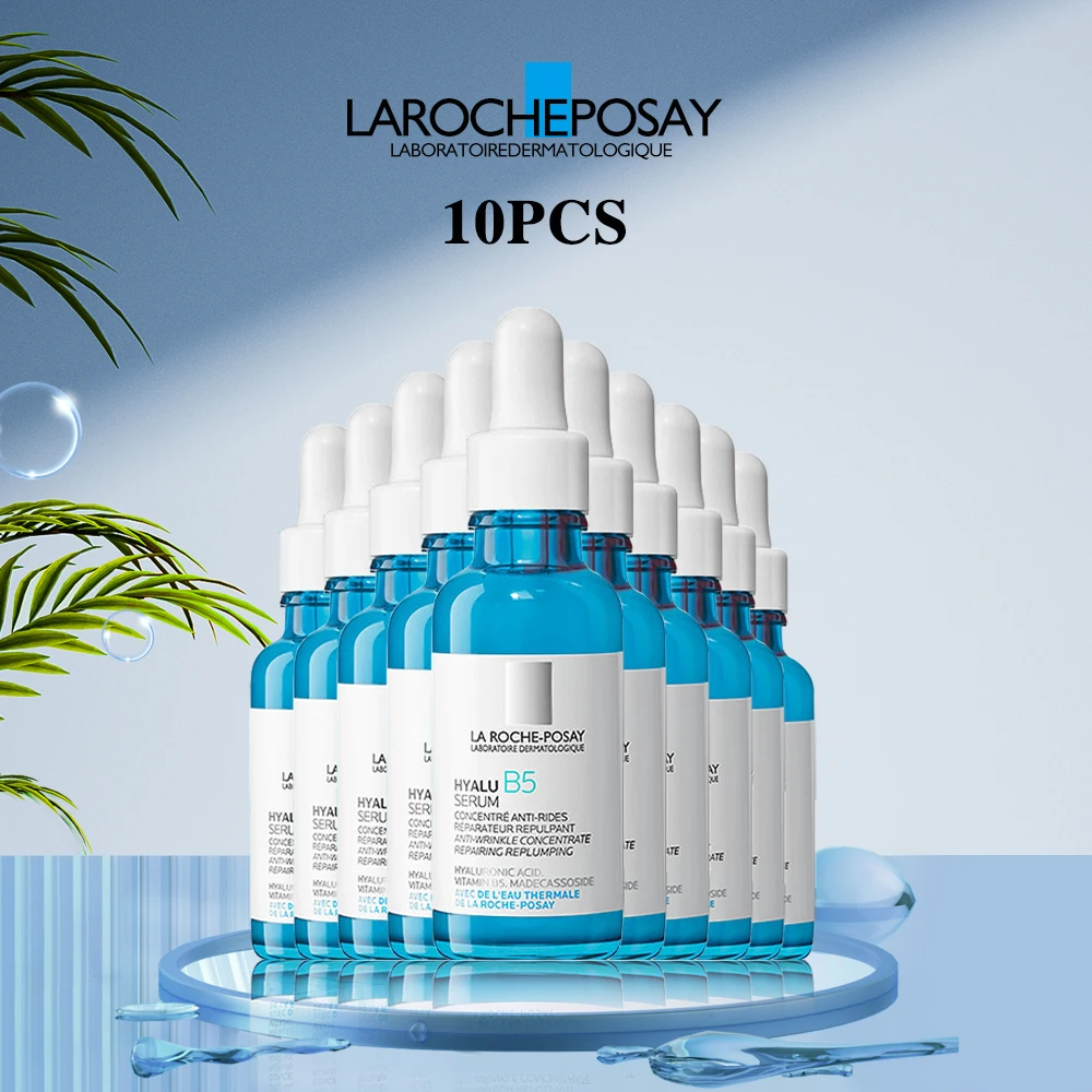 

10PCS Original La Roche Posay B5 Serum Anti-Wrinkle Concentrate Anti-Aging and Fine Lines Pure Hyaluronic Acid Essence Dry Skin