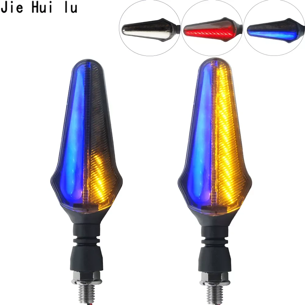 NEW2023 2pcs Motorcycle Turn Signal LED Bright Lights 2 in 1 Low Power Motorcycle Indicators Flowing Turn Signal Lights Light
NEW2023 2pcs Motorcycle Turn Signal LED Bright Lights 2 in 1 Low Power Motorcycle Indicators Flowing Turn Signal Lights Light