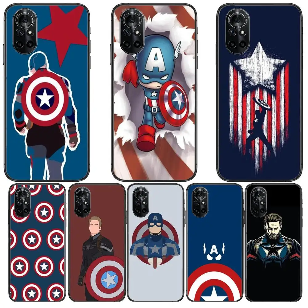 Captain America Marvel Clear Phone Case For Huawei Honor 20 10 9 8A 7 5T X Pro Lite 5G Black Etui Coque Hoesjes Comic Fash des
Captain America Marvel Clear Phone Case For Huawei Honor 20 10 9 8A 7 5T X Pro Lite 5G Black Etui Coque Hoesjes Comic Fash des