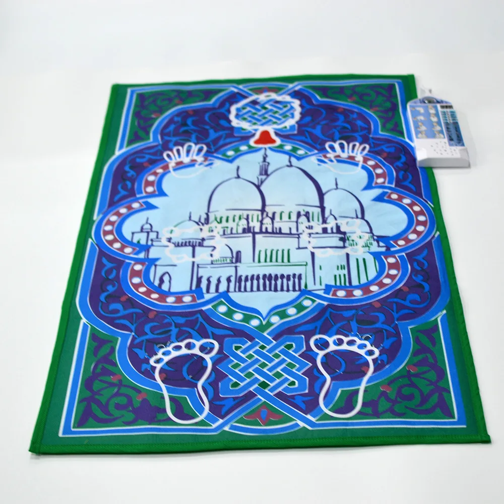 Hot Praying Mat Educational Interactive Rug Salah Muslim Kids Gift apis de priere Islam Electronic Worship Blanket with Compass
Hot Praying Mat Educational Interactive Rug Salah Muslim Kids Gift apis de priere Islam Electronic Worship Blanket with Compass