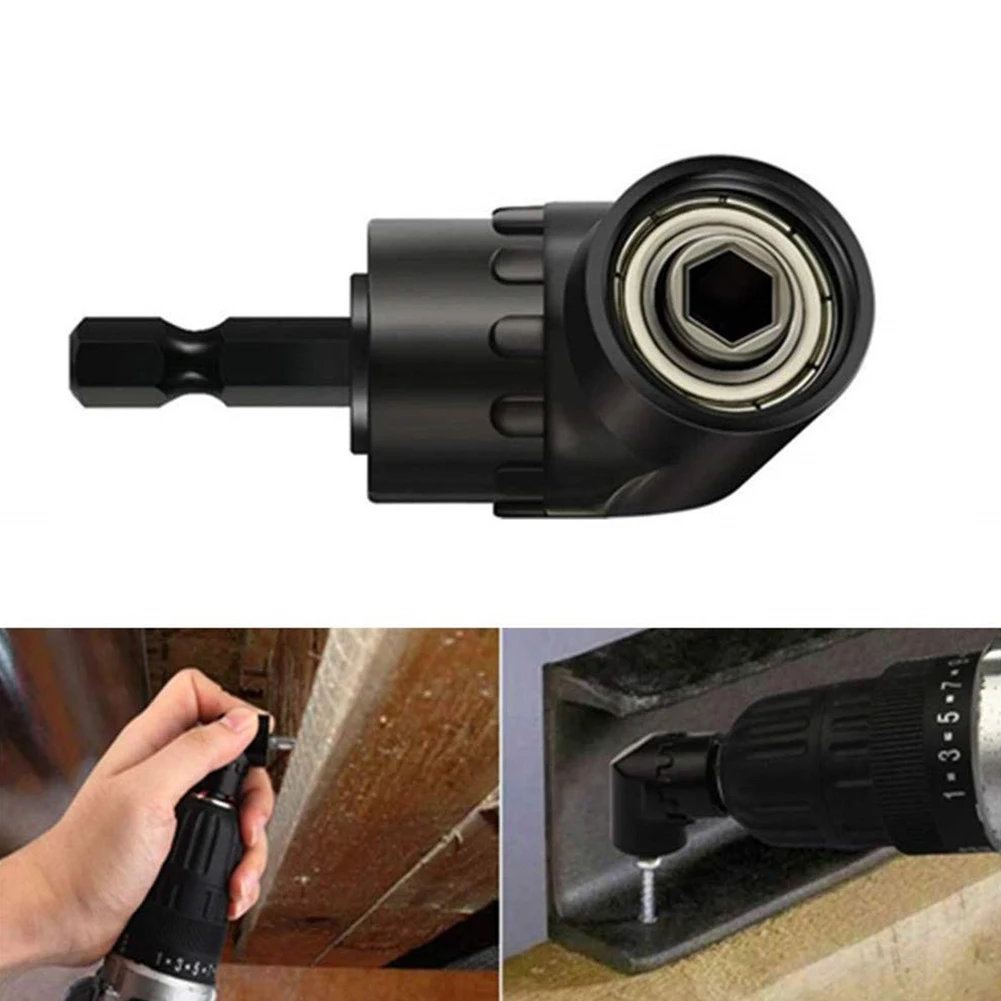 Drill Extension 105° Right Angle Impact Socket Adapter Light Weight W/ 105 Degree 1/4\" Hexagonal Shank Alloy Steel
Drill Extension 105° Right Angle Impact Socket Adapter Light Weight W/ 105 Degree 1/4\" Hexagonal Shank Alloy Steel