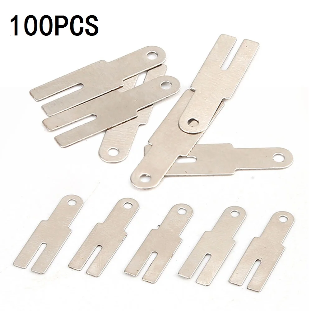 100pcs Y Shaped Nickel Sheets Plates for Battery Pack Steel Belt Strap Strip Spot Welding Machine Solder Washers Connector
100pcs Y Shaped Nickel Sheets Plates for Battery Pack Steel Belt Strap Strip Spot Welding Machine Solder Washers Connector